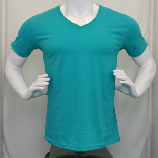 camiseta azul, comprar online, oportunidad, ocean pacific, calidad, algodón, manga corta, cuello de pico, verano