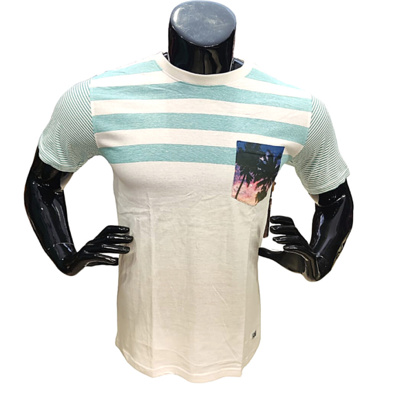 camiseta blanca, comprar regalo, online, barato, oportunidad, ocean pacific, camiseta hombre, talla s/xl, calidad, playa