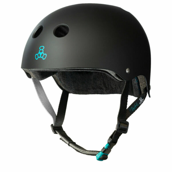 CASCO TRIPLE CERTIFIED SWEATSAVER 8 TONY HAWK, PROTECCIONES, CASCO NEGRO, SKATE, EJES, PROTECCIONES,