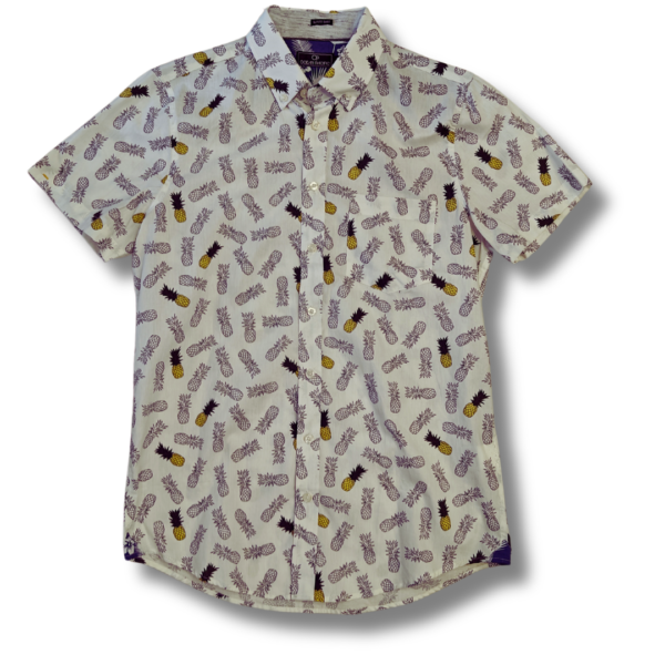 Camisa hawaiana pinapple dream ocean pacific, camisa hawaiana hombre, slim fit, comprar online