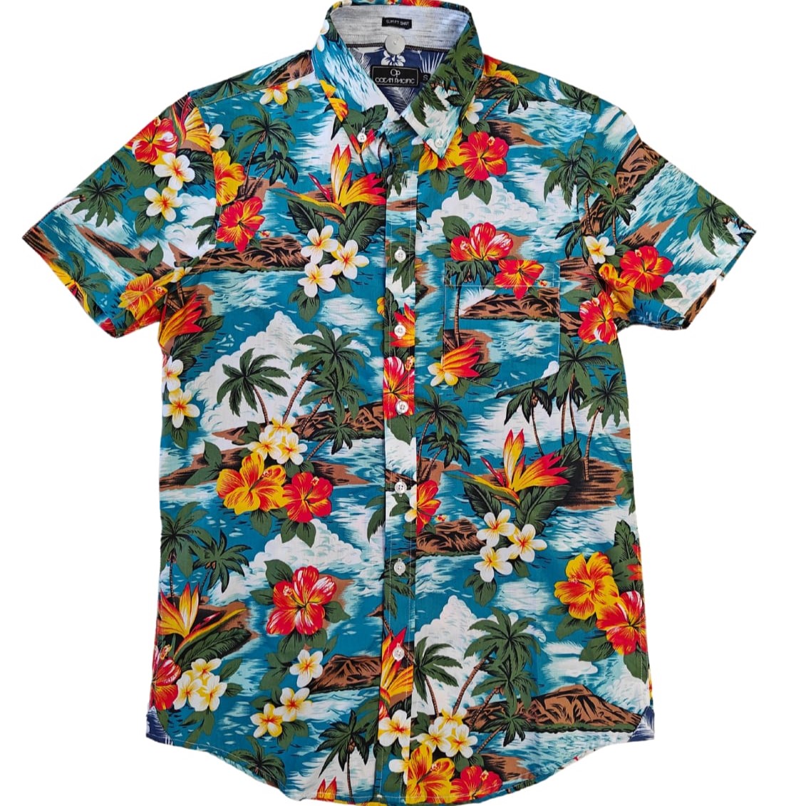 Camisa Hawaiana Pacific Slim Fit - Tienda Online, Skate, Surf, Wakeboard, Maui Watersports
