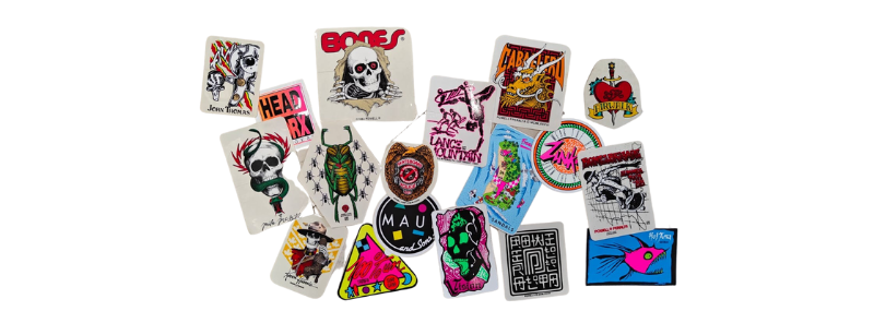 pegatinas old skool, powell peralta, accesorios, stickers