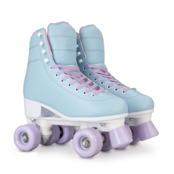 patines 4 ruedas azules rookie rollerskates