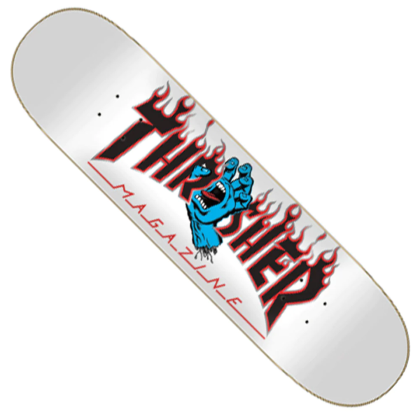 tabla skate, santa cruz, skate thrasher, 8.0