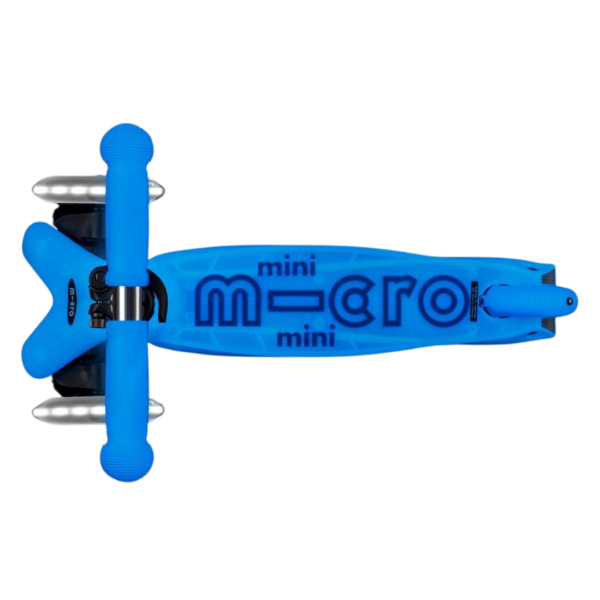 mini micro azul, patinete infantil 3 ruedas, scooter luces led, calidad micro, temporada 2024