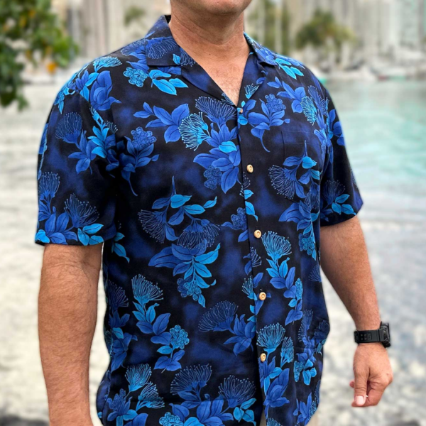 camisa hawaiana, camisa paradise found, camisa hecha en hawai, camisa de rayon, comprar online, temporada 2024, calidad