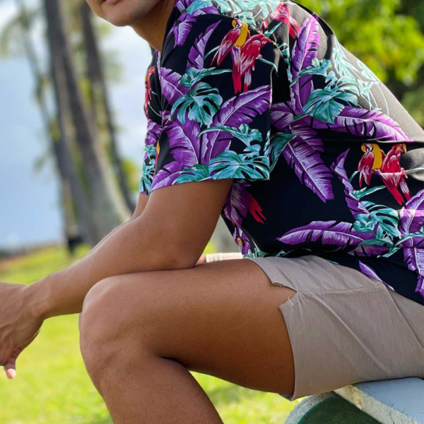 camisa hawaiana, paradise found, temporada 2024, hecho en hawai